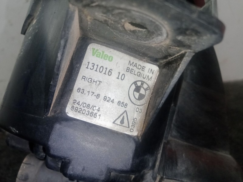Recambio de faro antiniebla derecho para bmw 1 (e87) 120 d referencia OEM IAM 63176924656 - 89203661  VALEO