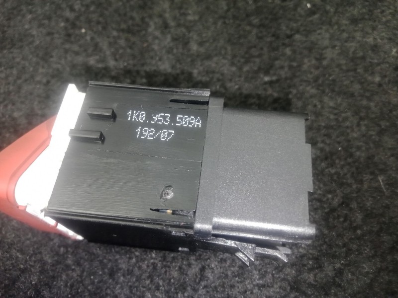 Recambio de warning para volkswagen jetta iii (1k2) 1.9 tdi referencia OEM IAM 1K0953509A  TRW