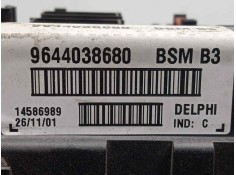 Recambio de centralita check control para peugeot 206 cc 2.0 16v cat referencia OEM IAM 9644038680-14586989-BSMB3 BSMB3 DELPHI 2
