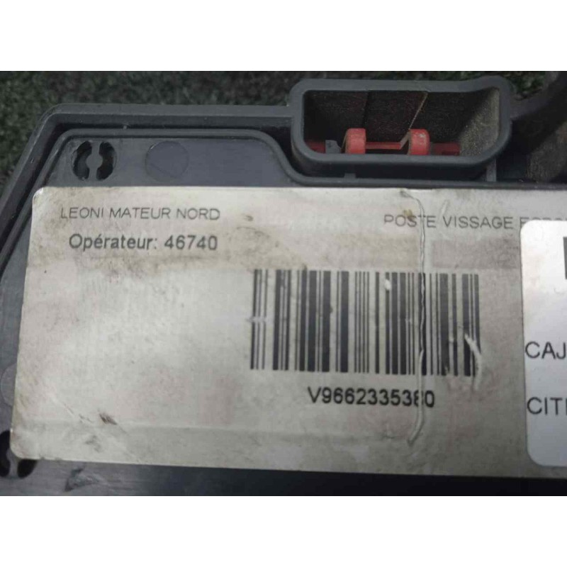 Recambio de caja reles / fusibles para citroën c5 berlina 2.0 hdi fap referencia OEM IAM 9662335380  