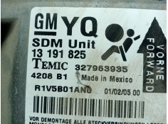 Recambio de centralita airbag para opel astra h berlina referencia OEM IAM 13191825-327963935-YQ-4208B1-13191825 77755 13191825  2