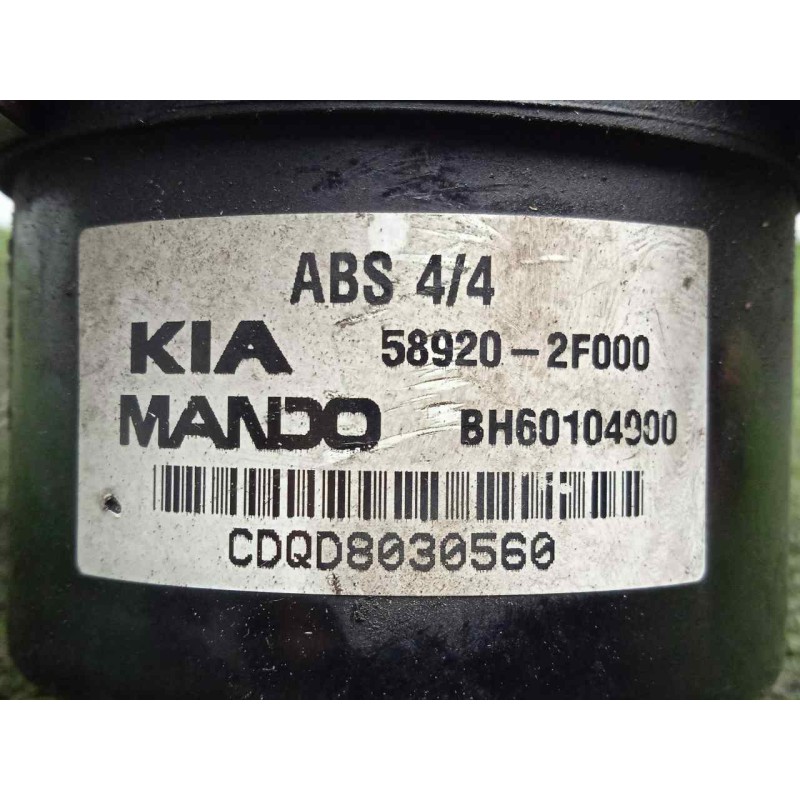Recambio de abs para kia cerato 1.6 crdi referencia OEM IAM 956002F001-589202F000 MANDO 