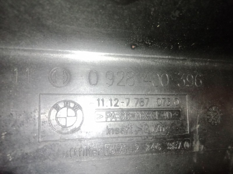 Recambio de tapa balancines para bmw 3 compact (e46) 320 td referencia OEM IAM 0928400396  