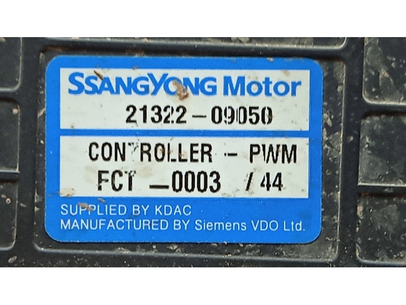 Recambio de resistencia electroventilador para ssangyong kyron 2.0 xdi referencia OEM IAM 21322 - 09050  3.PINES