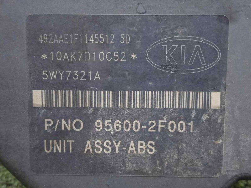 Recambio de abs para kia cerato 1.6 crdi referencia OEM IAM 956002F001-589202F000 MANDO 