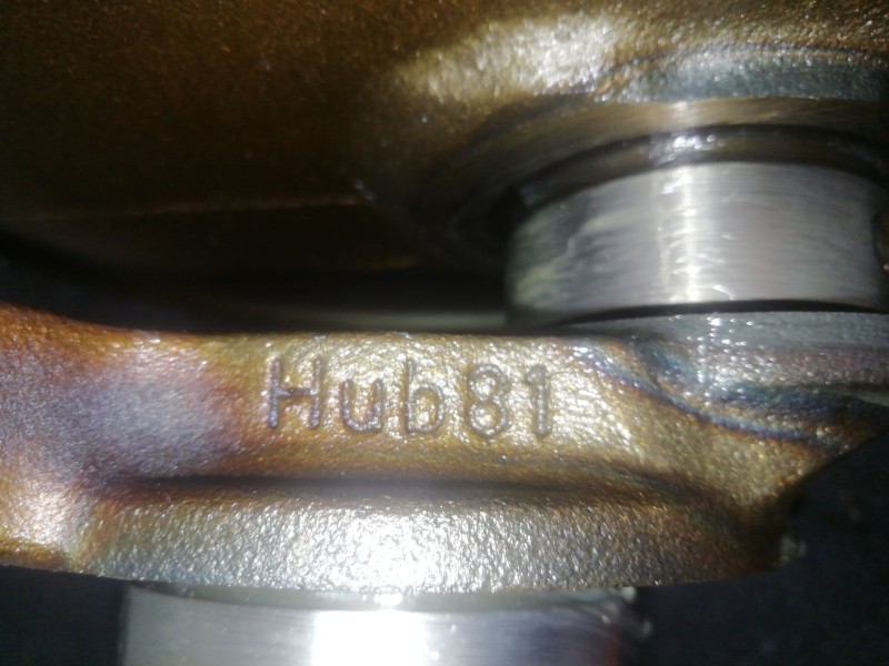 Recambio de cigueñal para bmw 3 compact (e46) 316 ti referencia OEM IAM Hub81  