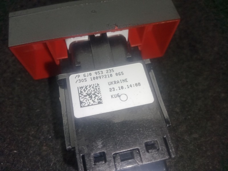 Recambio de warning para seat ibiza iv (6j5, 6p1) 1.2 tdi referencia OEM IAM 6J0953235 - 1009721006S  