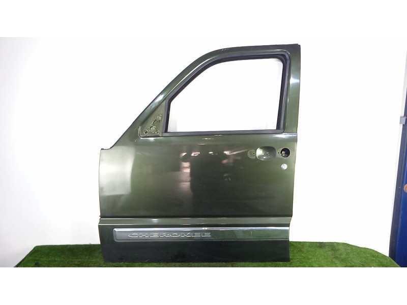 Recambio de puerta delantera izquierda para jeep cherokee (kk) 2.8 crd 4x4 referencia OEM IAM 2885089AB VERDE 