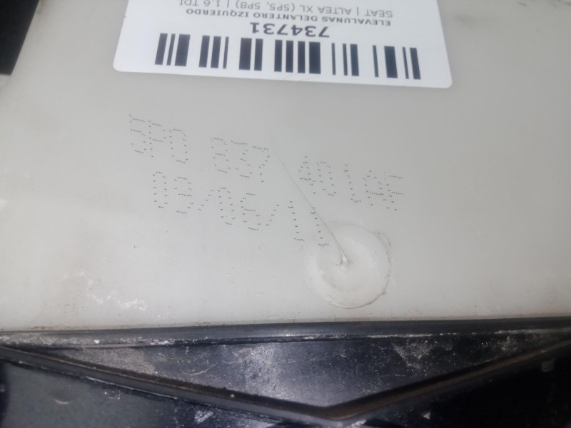 Recambio de elevalunas delantero izquierdo para seat altea xl (5p5, 5p8) 1.6 tdi referencia OEM IAM 5P0837401AF  