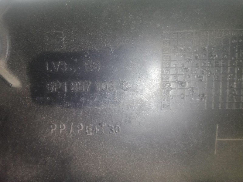Recambio de guantera para seat altea xl (5p5, 5p8) 1.6 tdi referencia OEM IAM 140610745 - 5P1857103C  