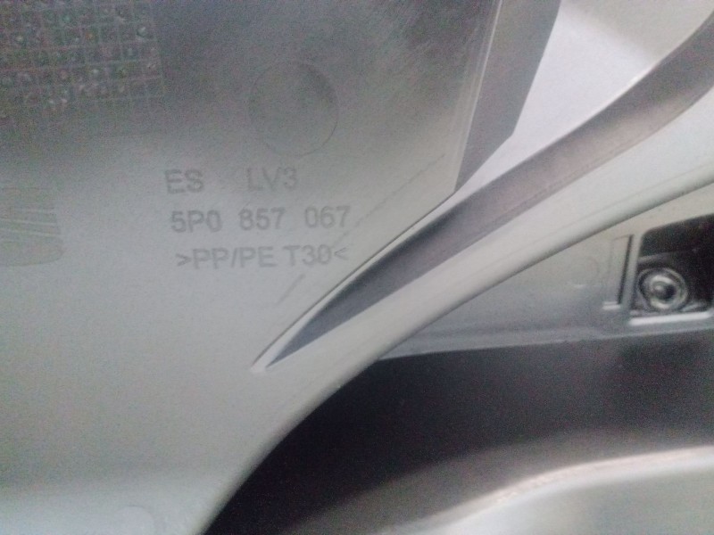 Recambio de salpicadero para seat altea xl (5p5, 5p8) 1.6 tdi referencia OEM IAM 5P0857067  