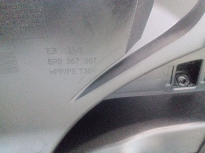 Recambio de salpicadero para seat altea xl (5p5, 5p8) 1.6 tdi referencia OEM IAM 5P0857067  