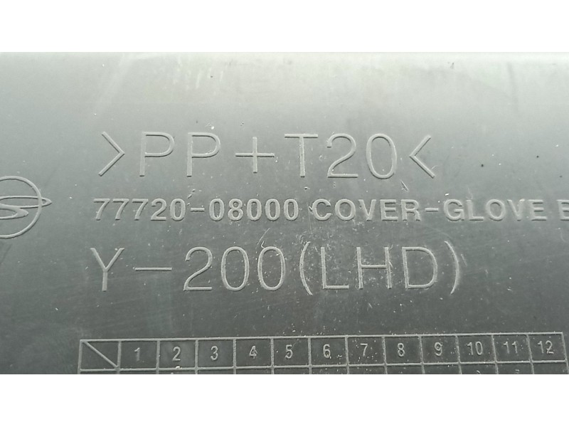 Recambio de guantera para ssangyong rexton w / rexton 2.0 xdi a las 4 ruedas referencia OEM IAM 7772008000  