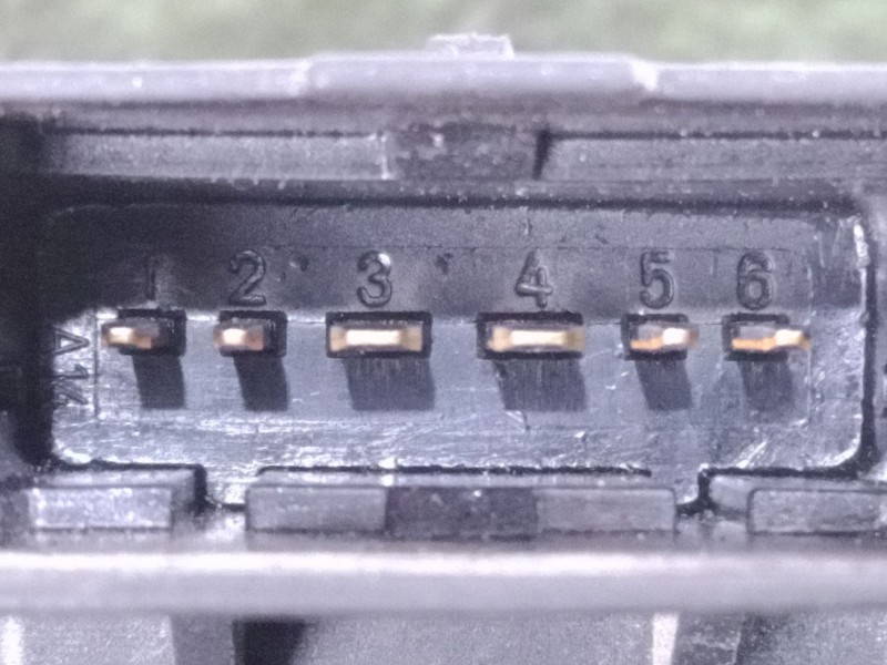 Recambio de caudalimetro para renault laguna ii (bg0/1_) 1.9 dci (bg05) referencia OEM IAM 5WK9609Z  6.PINES