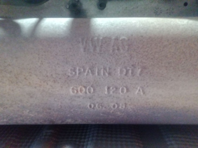 Recambio de tubo escape trasero para seat ibiza iv (6j5, 6p1) 1.4 referencia OEM IAM   