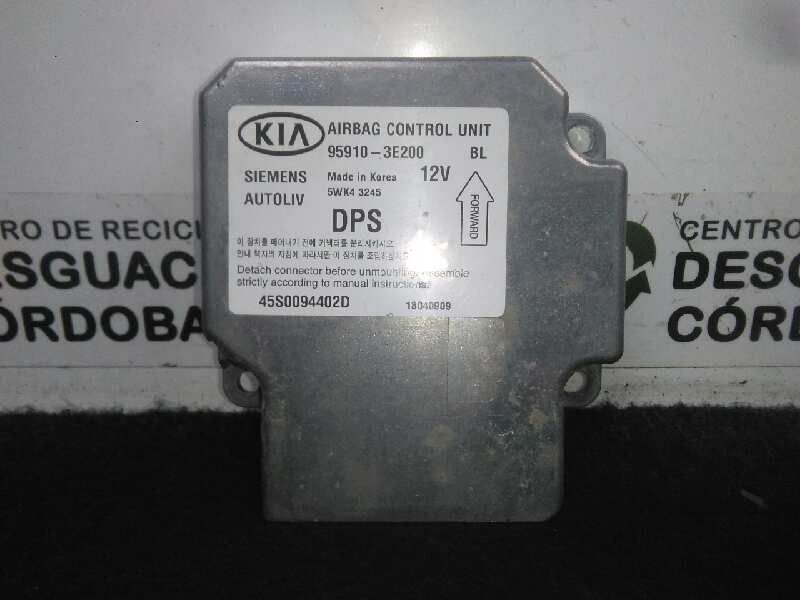 Recambio de centralita airbag para kia sorento 2.5 crdi referencia OEM IAM 5WK43245-959103E200 SIEMENS - AUTOLIV 