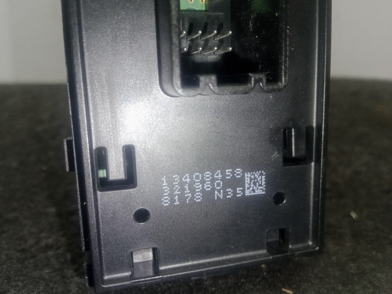 Recambio de mando elevalunas delantero izquierdo para opel astra k (b16) 1.6 cdti (68) referencia OEM IAM 13408458  