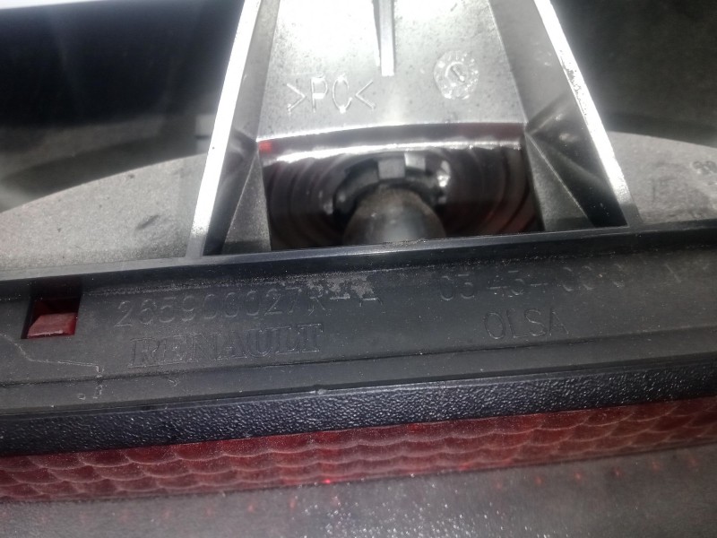 Recambio de luz central de freno para dacia duster (hs_) 1.5 dci (hsaj) referencia OEM IAM 265900027RA - 03434000A  