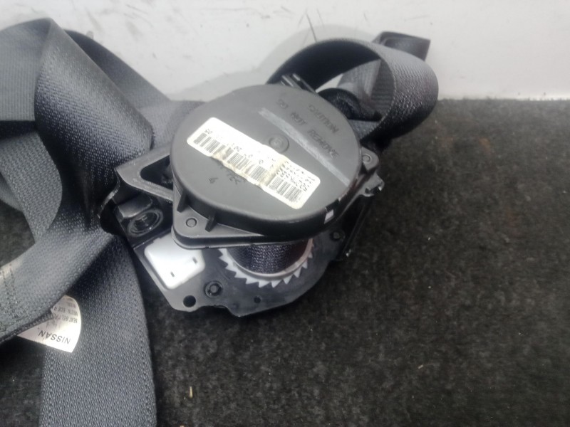Recambio de cinturon seguridad trasero izquierdo para nissan qashqai ii (j11, j11_) 1.5 dci referencia OEM IAM 502MK6B285A  