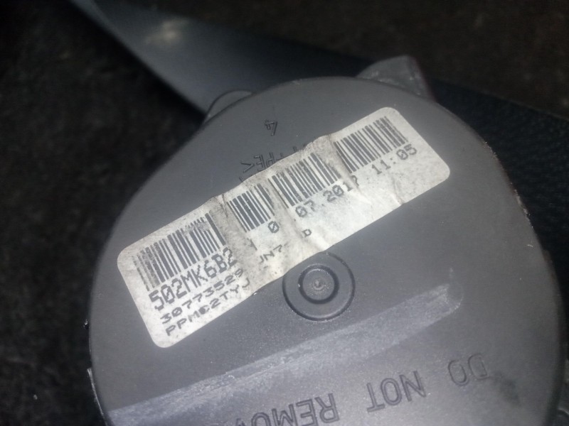 Recambio de cinturon seguridad trasero izquierdo para nissan qashqai ii (j11, j11_) 1.5 dci referencia OEM IAM 502MK6B285A  