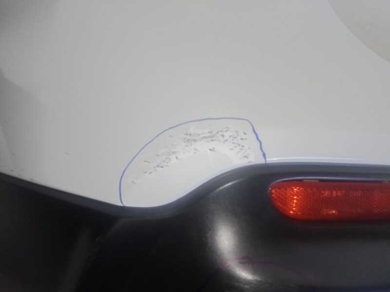 Recambio de paragolpes trasero para nissan qashqai ii (j11, j11_) 1.5 dci referencia OEM IAM   BLANCO