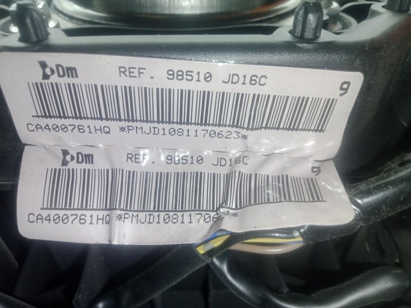 Recambio de airbag delantero izquierdo para nissan qashqai i (j10, nj10) 2.0 dci referencia OEM IAM 98510JD16C  
