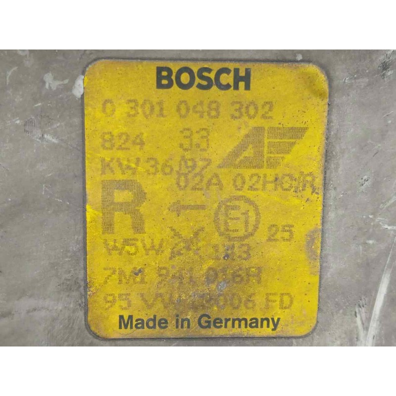 Recambio de faro derecho para volkswagen sharan (7m8) 1.9 tdi referencia OEM IAM 7M1941016-7M1941016A 96-00 