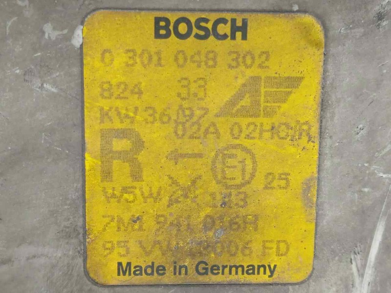 Recambio de faro derecho para volkswagen sharan (7m8) 1.9 tdi referencia OEM IAM 7M1941016-7M1941016A 96-00 