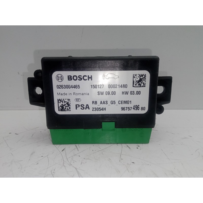 Recambio de modulo electronico para peugeot 308 1.6 16v e-hdi fap referencia OEM IAM 9675749680-0263004465  