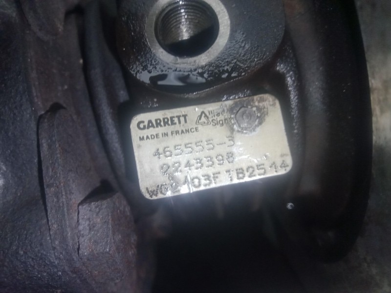 Recambio de turbocompresor para bmw 5 (e39) 525 tds referencia OEM IAM 4655553 - 2243398  GARRETT