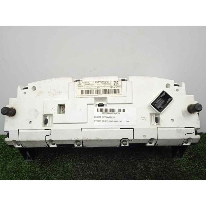 Recambio de cuadro instrumentos para citroën c5 berlina 2.0 hdi fap referencia OEM IAM 9666330580  