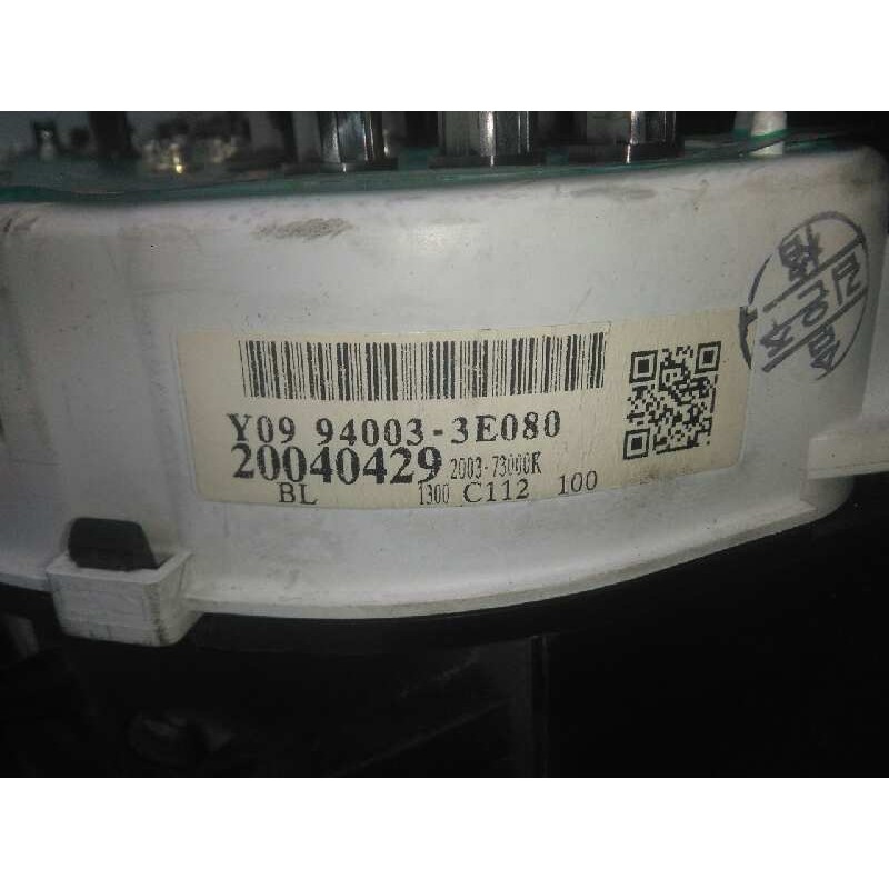 Recambio de cuadro instrumentos para kia sorento 2.5 crdi referencia OEM IAM 940033E080-20040429  