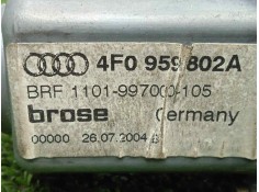 Recambio de motor elevalunas trasero derecho para audi a6 berlina (4f2) 3.0 v6 24v tdi referencia OEM IAM 4F0959802A 6.PINES  2