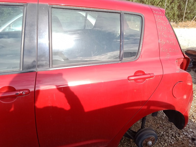 Recambio de puerta trasera izquierda para suzuki swift iii (mz, ez) 1.5 (rs 415) referencia OEM IAM   