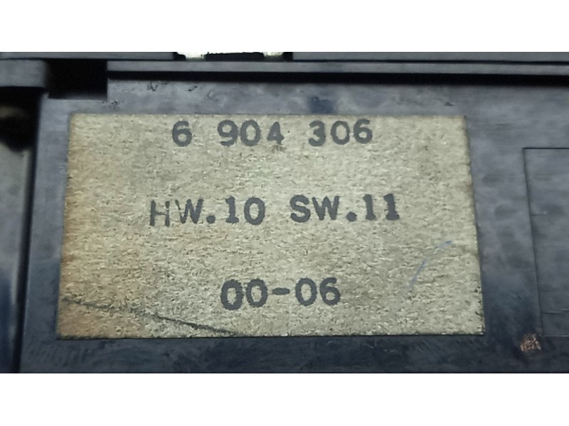 Recambio de mando elevalunas delantero izquierdo para bmw 5 (e39) 525 d referencia OEM IAM 6904306  4.BOTONES
