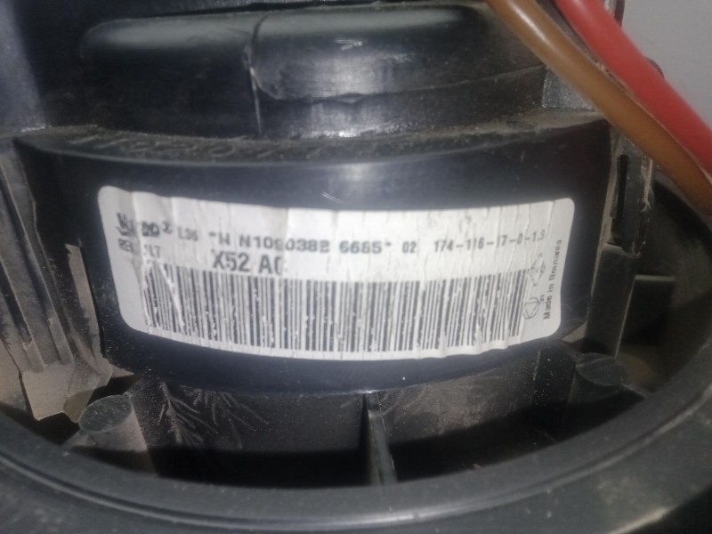 Recambio de motor calefaccion para dacia duster (hs_) 1.5 dci (hsmc) referencia OEM IAM N109038B VALEO 