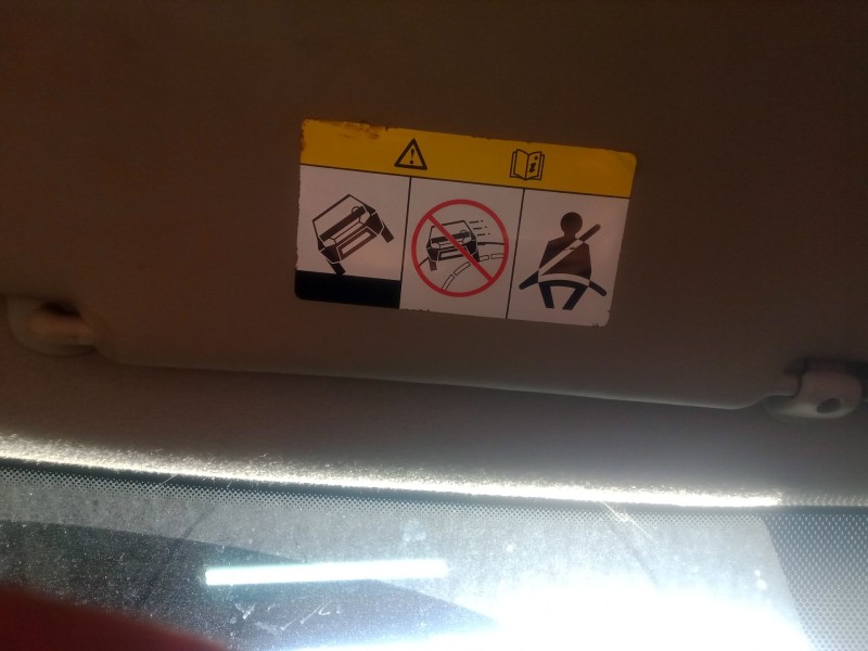 Recambio de parasol izquierdo para dacia duster (hs_) 1.5 dci (hsmc) referencia OEM IAM   