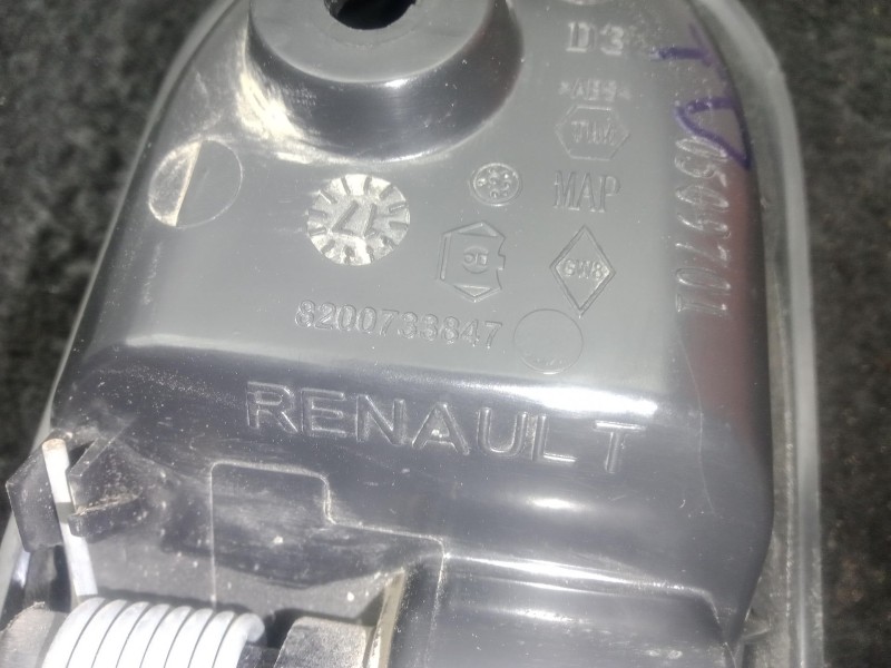 Recambio de maneta interior trasera derecha para dacia duster (hs_) 1.5 dci (hsmc) referencia OEM IAM 8200733847  