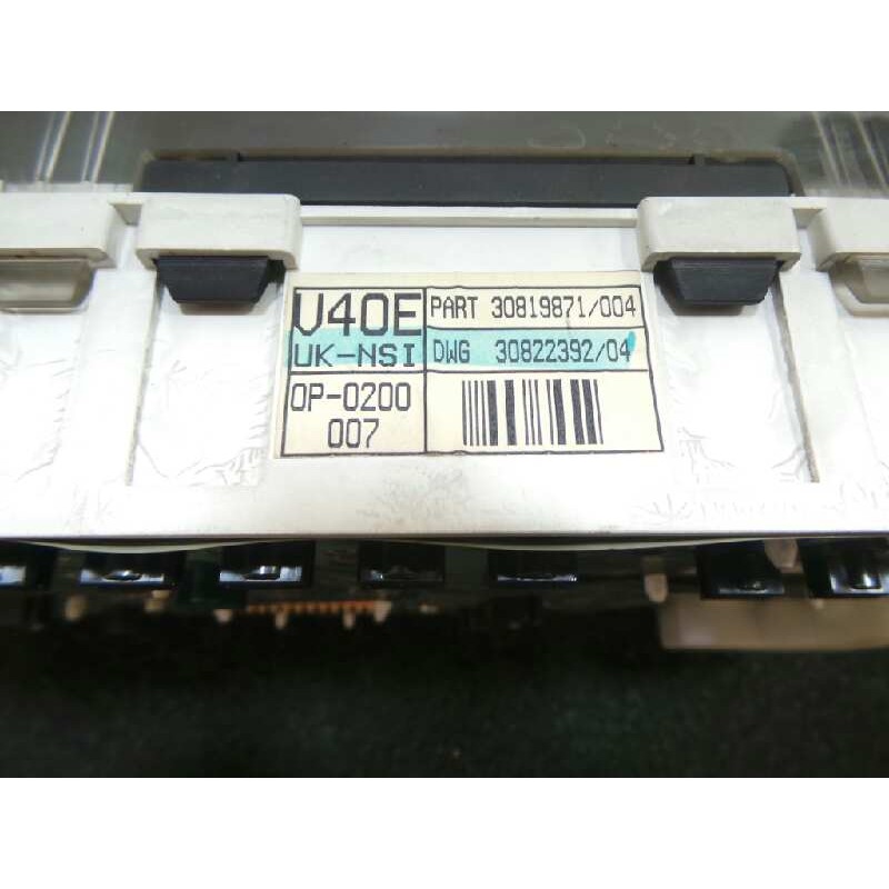 Recambio de cuadro instrumentos para volvo s40 berlina 1.8 16v cat referencia OEM IAM 30819871004-30822392  