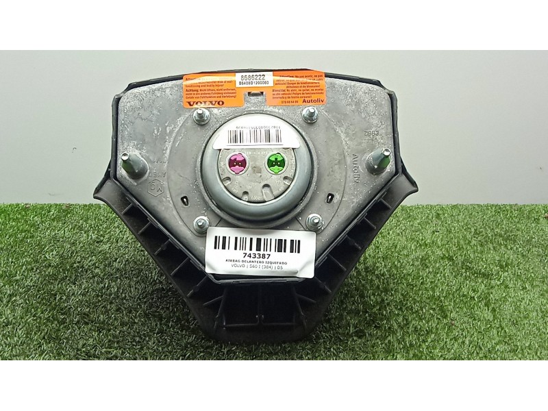 Recambio de airbag delantero izquierdo para volvo s60 i (384) d5 referencia OEM IAM 8686222 - B6408D1200060  