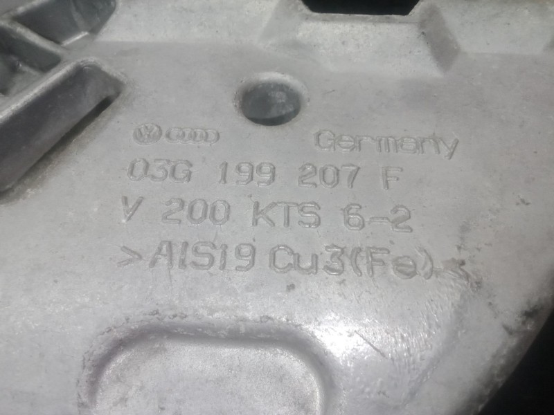 Recambio de soporte motor derecho para seat leon (1p1) 1.9 tdi referencia OEM IAM 03G199207F  