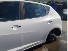 Recambio de puerta trasera izquierda para seat ibiza (6j5) 1.2 tdi referencia OEM IAM  BLANCO  2