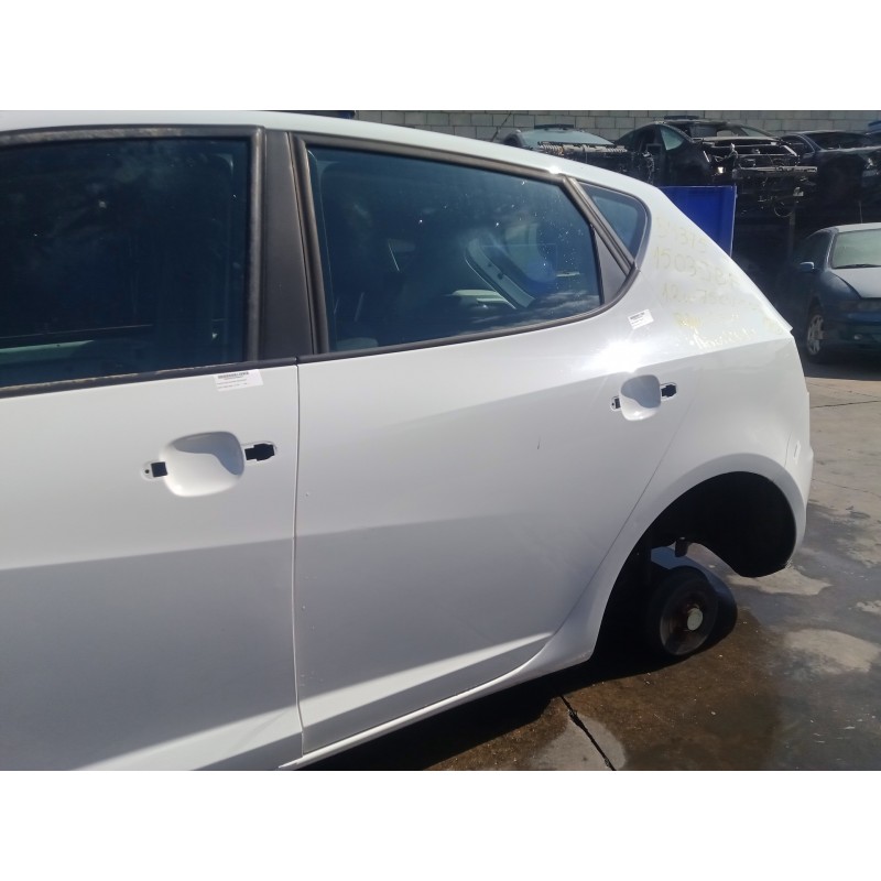Recambio de puerta trasera izquierda para seat ibiza (6j5) 1.2 tdi referencia OEM IAM  BLANCO 