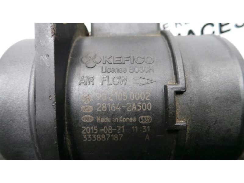 Recambio de caudalimetro para kia carens ( ) 1.7 crdi cat referencia OEM IAM 9021050002-281642A500 KEFICO 5.PINES