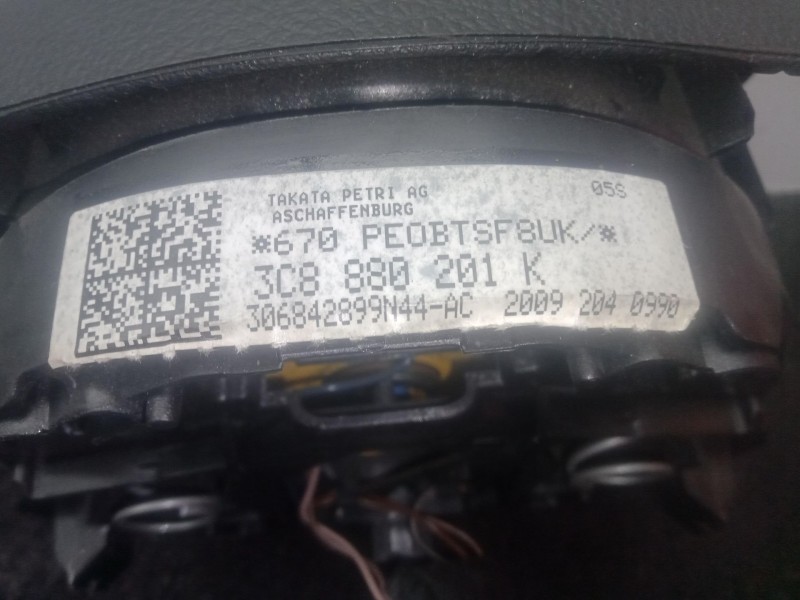 Recambio de airbag delantero izquierdo para volkswagen golf vi (5k1) 1.6 tdi referencia OEM IAM 3C8880201K - 306842899N44AC  