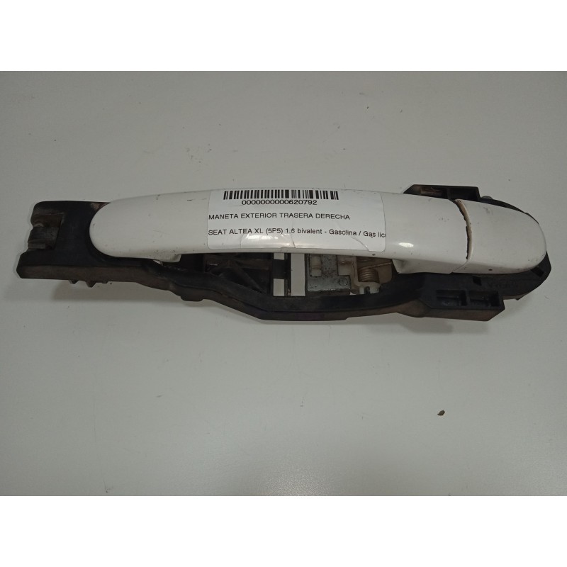 Recambio de maneta exterior trasera derecha para seat altea xl (5p5) 1.6 bivalent - gasolina / gas licuado del petróleo. gpl ref