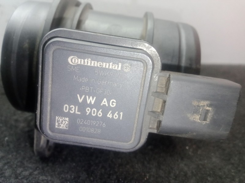 Recambio de caudalimetro para volkswagen golf vi (5k1) 1.6 tdi referencia OEM IAM 03L906461 - 5WK97023 CONTINENTAL 
