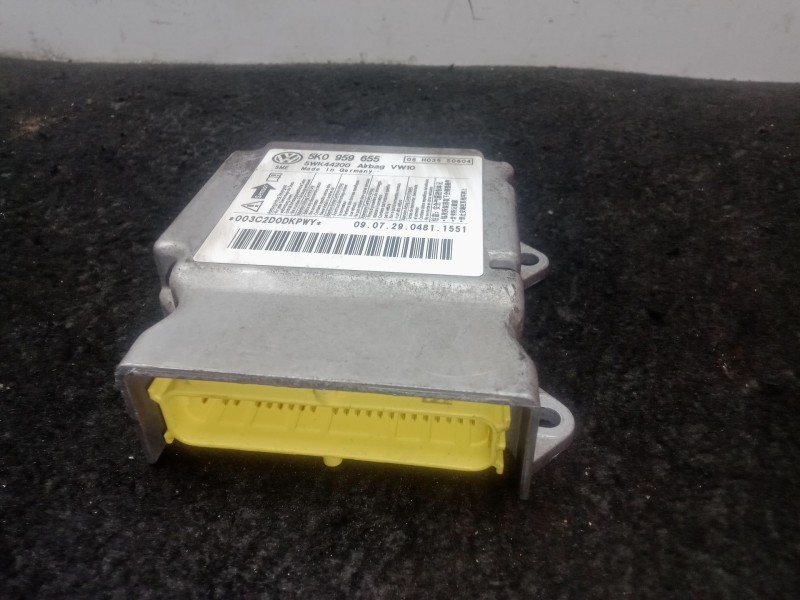Recambio de centralita airbag para volkswagen golf vi (5k1) 1.6 tdi referencia OEM IAM 5K0959655 - 5WK44200 SIEMENS 