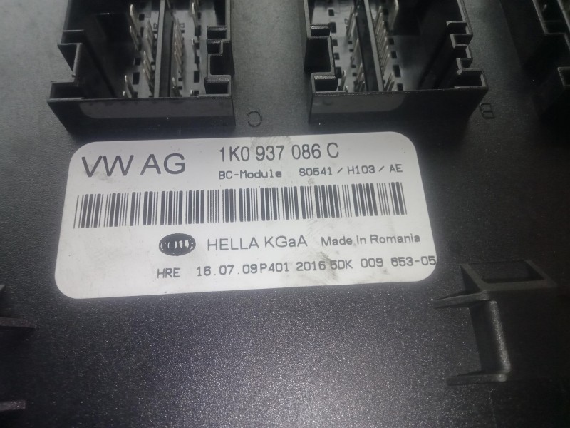 Recambio de modulo electronico para volkswagen golf vi (5k1) 1.6 tdi referencia OEM IAM 1K0937086C - 5DK00965305 HELLA 