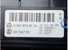 Recambio de warning para mercedes-benz clase r (w251) 3.0 cdi cat referencia OEM IAM A2518702710-03754761   2